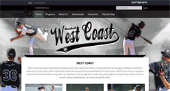 Desktop Screenshot of baseballwestcoast.com