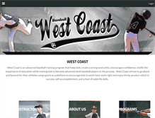 Tablet Screenshot of baseballwestcoast.com